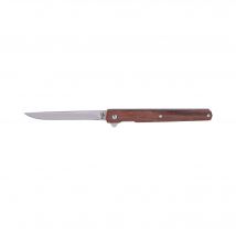 Couteau pliant Slim avec manche en bois - Default Title