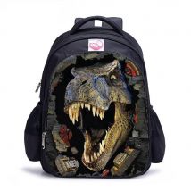 3D Dinosaur Backpack School Bags Bookbag for Boys Kids Gifts, Dinosaur A