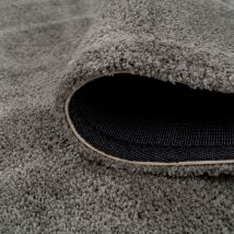 Premium Grey Shaggy Runner Rug - Dove - Amore - 60cm x 240cm Runner