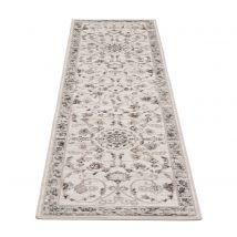 Elegant Floral Border Runner - Eshana - Antares - 60cm x 240cm Runners