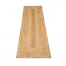 Rustic Braided Jute Runner  Rug - Althea - Jute - 60cm x 240cm Runner