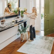 Sage Green Abstract Rug - Bella - Catalina - 120cm x 170cm