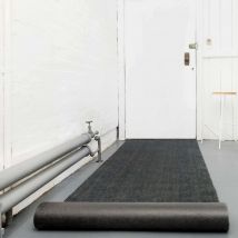 Thick Tough Durable Grey Coir Matting - Cut to Measure - Coir Roll - 1ft