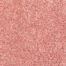 Blush Pink Shaggy Circle Rug - Vancouver - 135cm x 135cm Circle