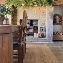 Natural Rustic Braided Jute Rug - Jute - 60cm x 110cm