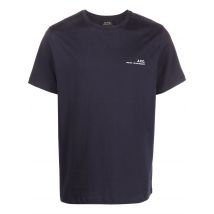 T-shirt logotype dark blu