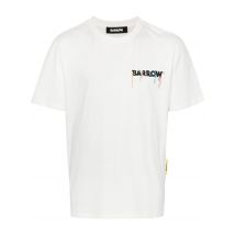 T-shirt bianca logo colorato