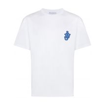 T-shirt bianca logo anchor
