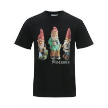 T-shirt gnome nera