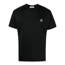 T-shirt nera logopatch