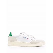 Sneaker medialist con talloncino verde