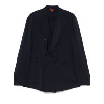Blazer blu navy doppiopetto