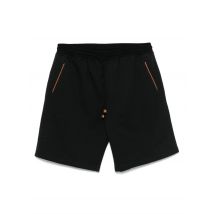 Short in felpa nero