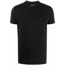 T-shirt nera con logo