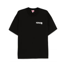 T-shirt nera logo boke