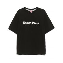 T-shirt nera Paris