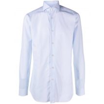 Camicia azzurra colletto alla francese