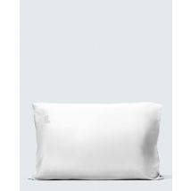 Silky Bamboo Pillowcase, Blanc Perle