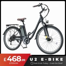 iSinwheel U2 City Commuter Electric Bike 65Miles Range