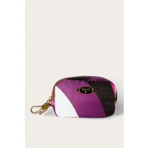 Pucci - Portacarte Yummy - Per Donna - Fuchsia Pink & brown - In Nylon - Collezione Marmo