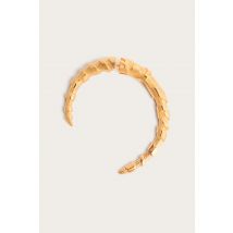 Pucci - Orecchino Corno con Texture Marmo - Gold