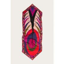 Pucci - Volute Print Silk Losange - Multicolor - In Silk Twill