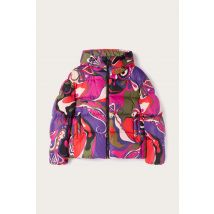 Pucci - Orchidee Print Down Jacket - Size: 40 - Multicolor - In Nylon