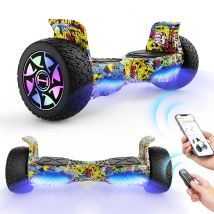 8.5" H8 Off Road Hoverboard with Bluetooth Music and LED Lights - Self Balancing System