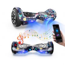 H1 Self Balancing Hoverboard with Bluetooth Music and LED Lights