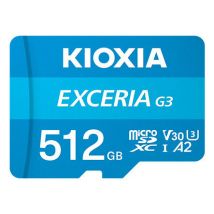 Kioxia EXCERIA G3 512 GB MicroSDXC UHS-I Class 10