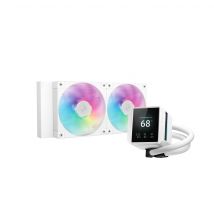 DeepCool Mystique 240 WH ARGB AIO Liquid Cooler - White