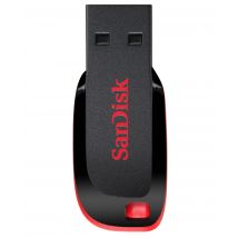 SanDisk Cruzer Blade USB flash drive 128 GB USB Type-A 2.0 Black, Red