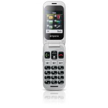 Emporia ONE 6.1 cm (2.4") 80 g Grey, Silver Senior phone