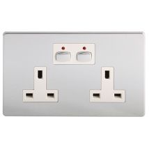 EnerGenie MIHO022 socket-outlet Chrome, White