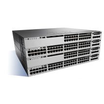 Cisco Catalyst WS-C3850-12X48U-E Managed Power over Ethernet (PoE) Black, Grey