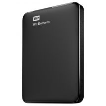 Western Digital Elements Portable external hard drive 1 TB 2.5" Micro-USB B 3.2 Gen 1 (3.1 Gen 1) Black