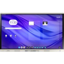 SMART Technologies SBID-MX265-V5-PW interactive whiteboard 165.1 cm (65") 3840 x 2160 pixels Touchscreen Silver USB / Bluetooth