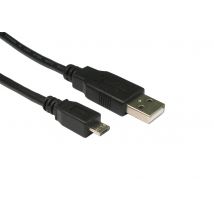 Cables Direct CDL-160 USB cable USB 2.0 1.8 m USB A Micro-USB B Black