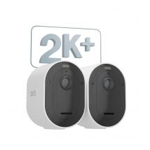 Arlo Pro 5 2K+ Outdoor Security Camera, 2-cam