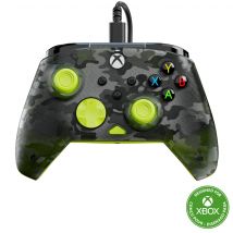 Turtle Beach Rematch Core Yellow and Ghost Black Camo Wired Gaming Controller with Audio Controls, Rumble Motors and Impulse Triggers – Licensed for Xbox Series X or S, Xbox One and Windows PCs