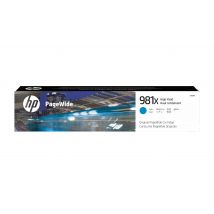 HP 981X High Yield Cyan Original PageWide Cartridge