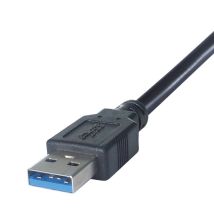 connektgear USB A to 2 x 3.5mm Stereo Jack Adapter A Male to 2 x 3.5mm Female