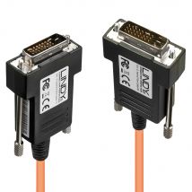 Lindy DVI-D Hybrid Fibre Cable, up to 1920x1200, 70m