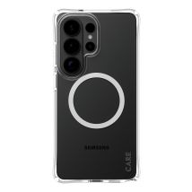 PanzerGlass CARE™ by ® Samba Case Transparent w. White Qi Samsung Galaxy S26 Ultra