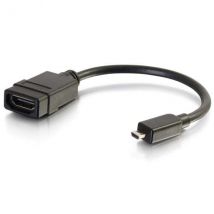 C2G 80510 HDMI cable 0.2 m Micro-HDMI Black