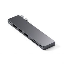 Satechi ST-HUCPHSM laptop dock/port replicator Docking USB 3.2 Gen 2 (3.1 Gen 2) Type-C Grey