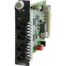 Perle CM-1000MM-M2ST2 network media converter Internal 1000 Mbit/s Multi-mode Green, Grey