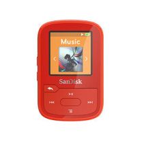 SanDisk SDMX28-016G-G46R MP3/MP4 player MP3 player 16 GB Red