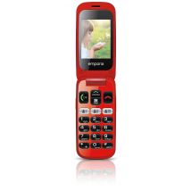 Emporia ONE 6.1 cm (2.4") 80 g Black, Red Feature phone