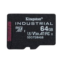 Kingston Technology 64GB microSDXC Industrial C10 A1 pSLC Card Single Pack w/o Adapter